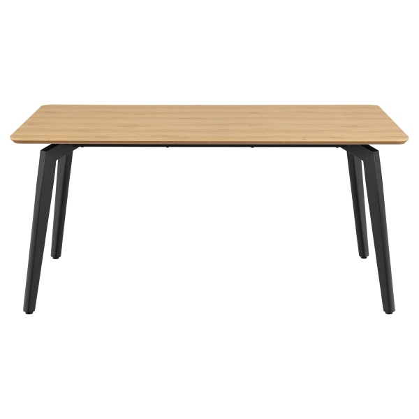 Stół Cadiz 160x90cm naturalny/czarny - ACTONA